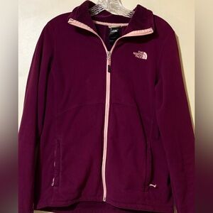 North Face morning glory fleece zip up
